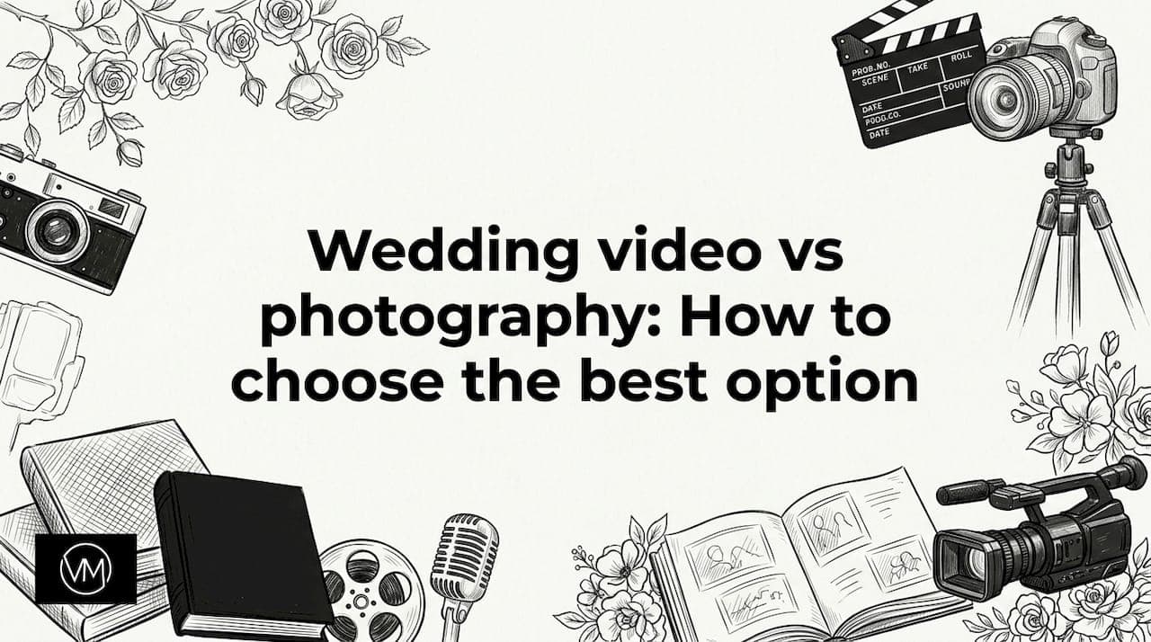 Wedding video vs photography: How to choose the best option