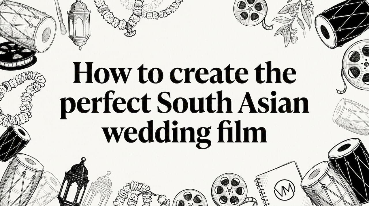 How to create the perfect South Asian wedding film