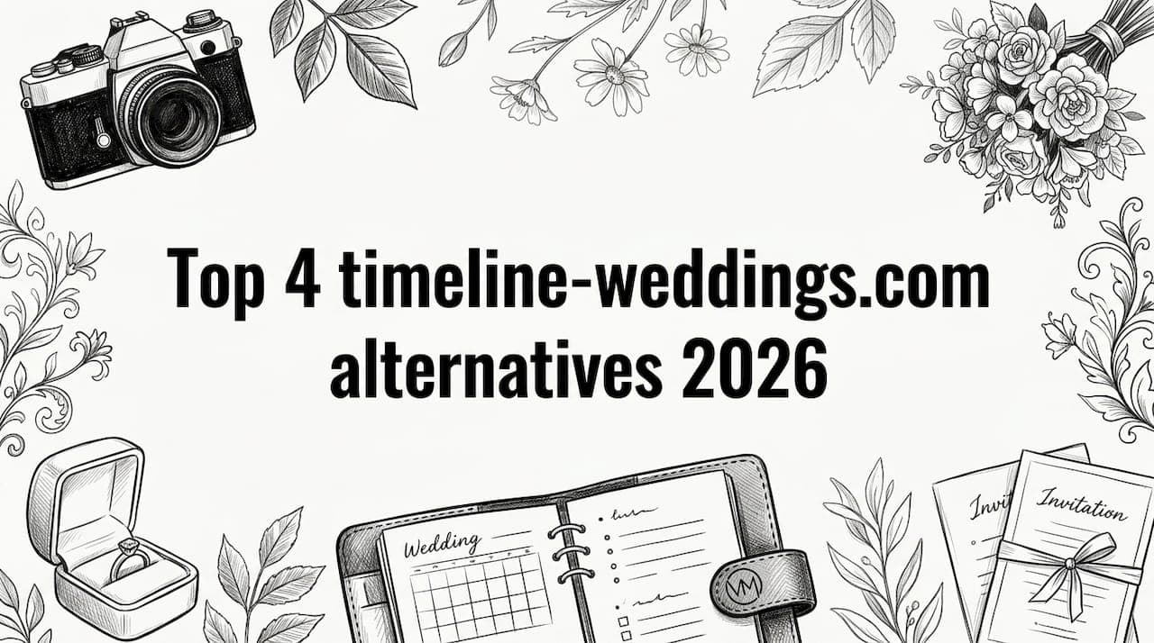 Top 4 timeline-weddings.com alternatives 2026