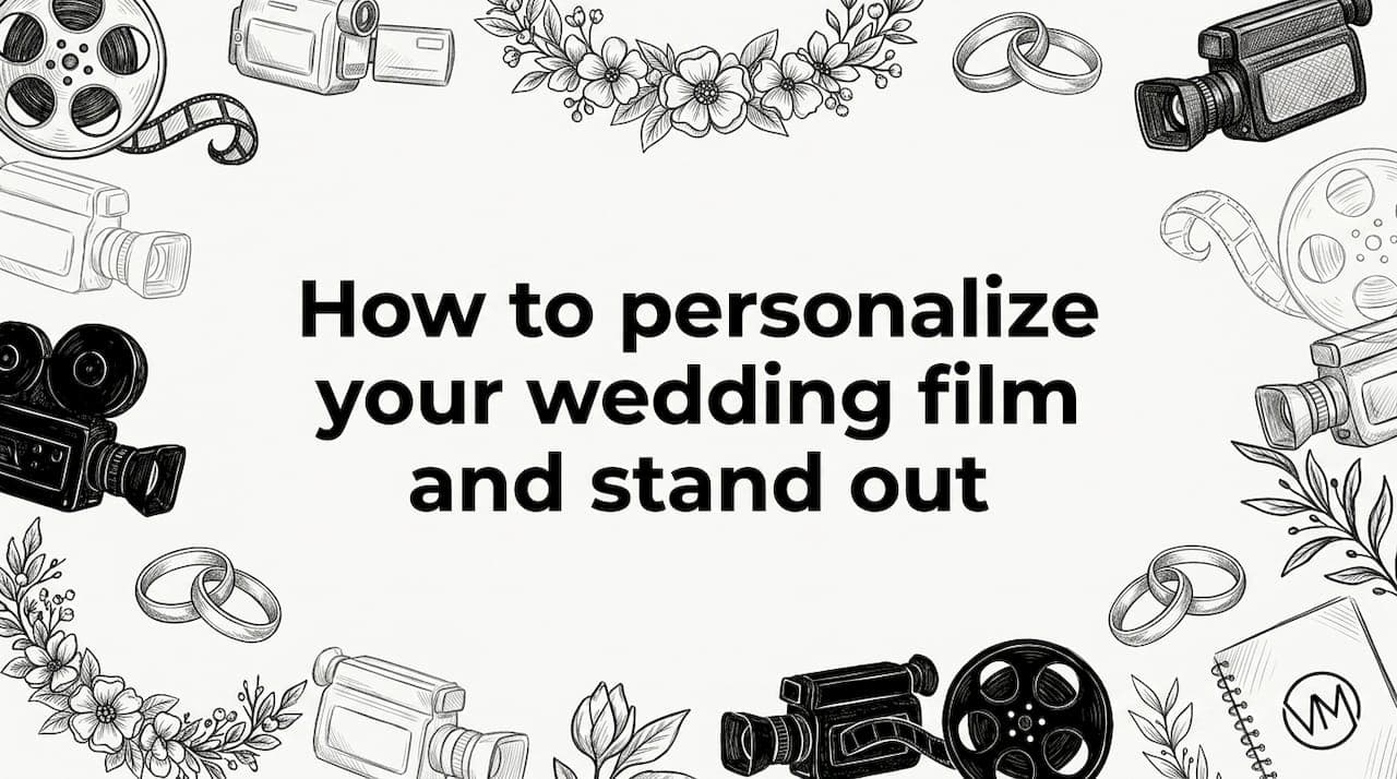 How to personalize your wedding film and stand out