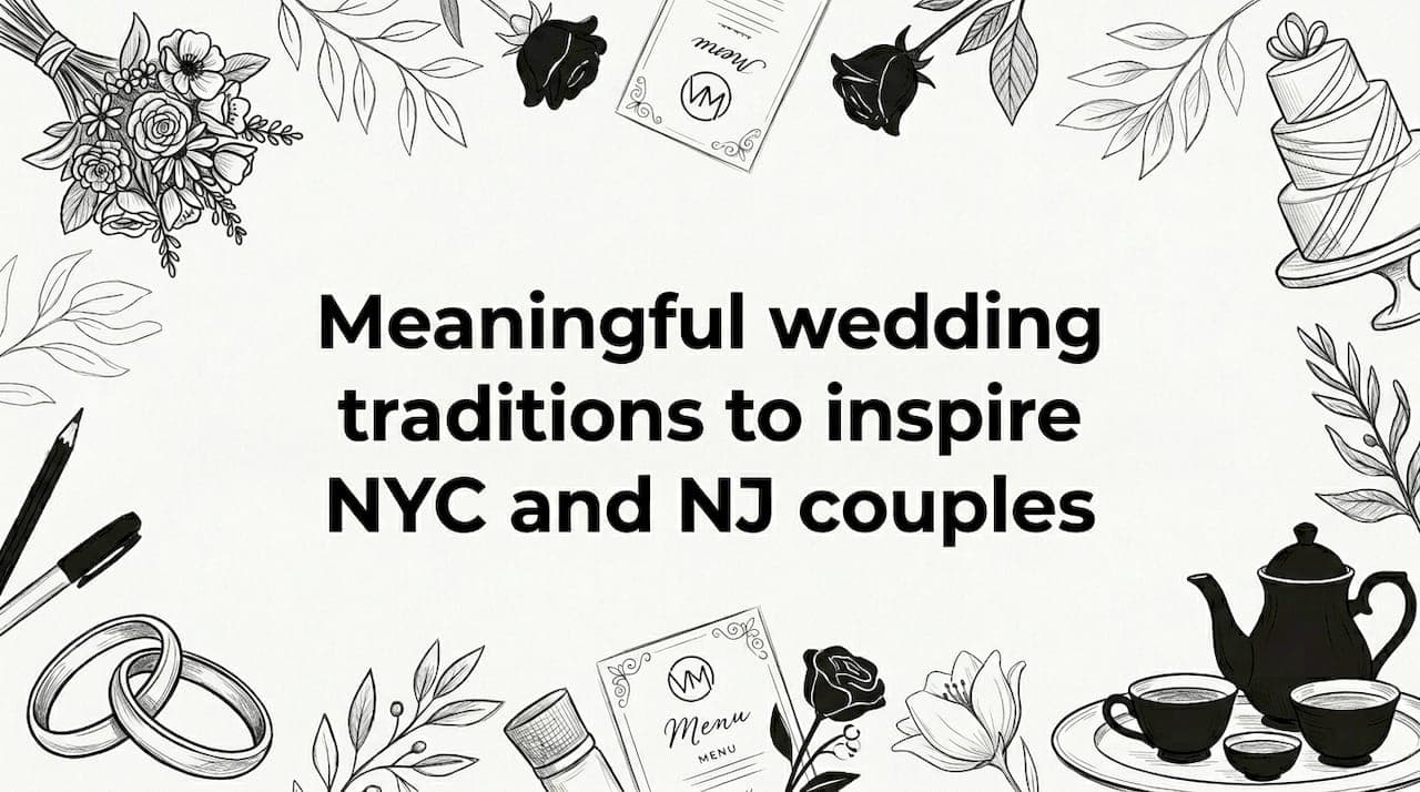 Meaningful wedding traditions to inspire NYC and NJ couples