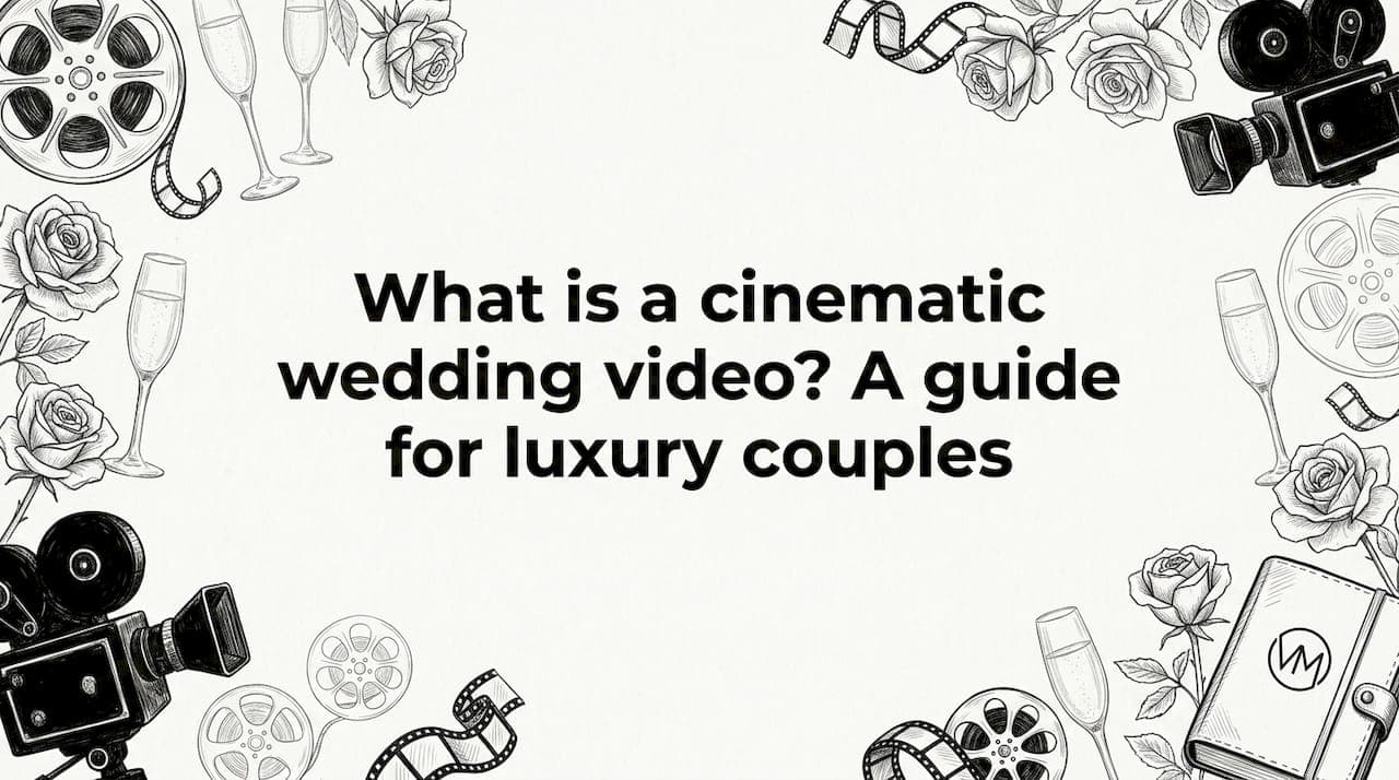 What is a cinematic wedding video? A guide for luxury couples