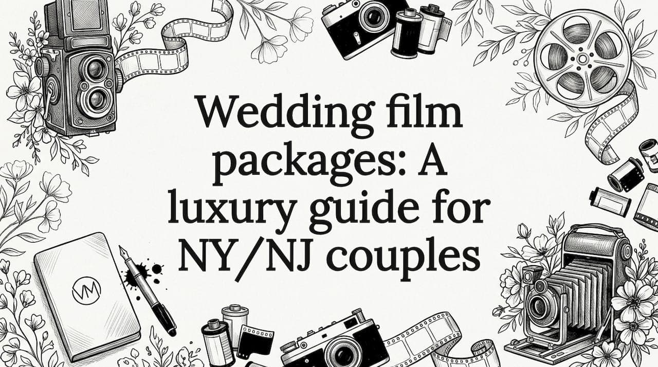 Wedding film packages: A luxury guide for NY/NJ couples