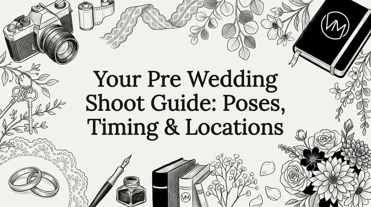 Your Pre Wedding Shoot Guide: Poses, Timing & Locations