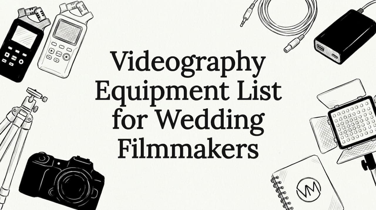 Videography Equipment List for Wedding Filmmakers