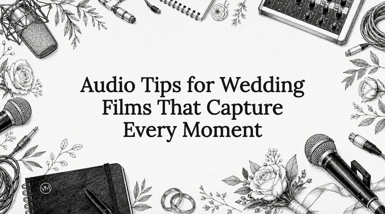 Audio Tips for Wedding Films That Capture Every Moment