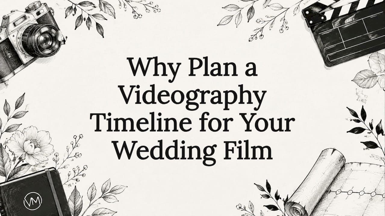 Why Plan a Videography Timeline for Your Wedding Film