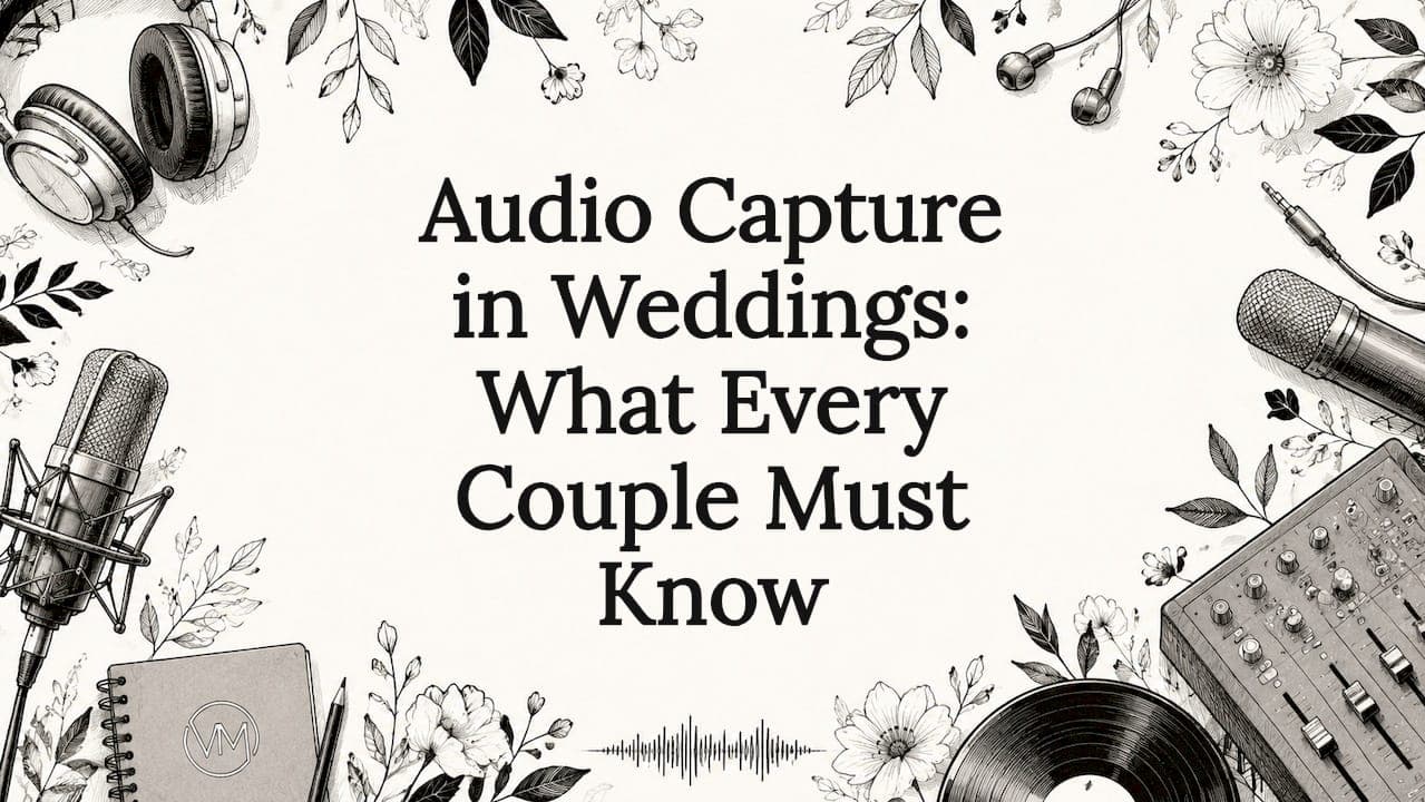 Audio Capture in Weddings: What Every Couple Must Know