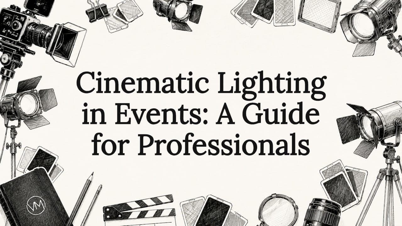 Cinematic Lighting in Events: A Guide for Professionals