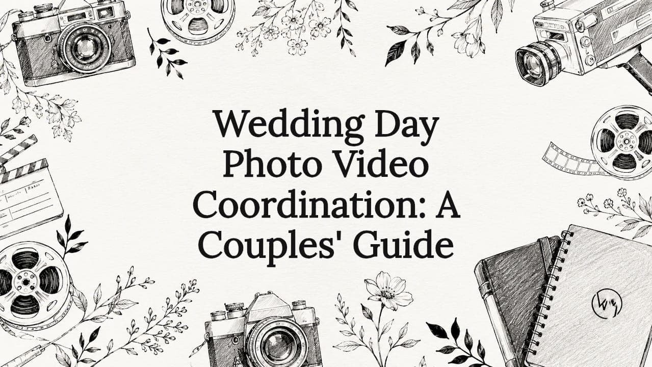 Wedding Day Photo Video Coordination: A Couples' Guide