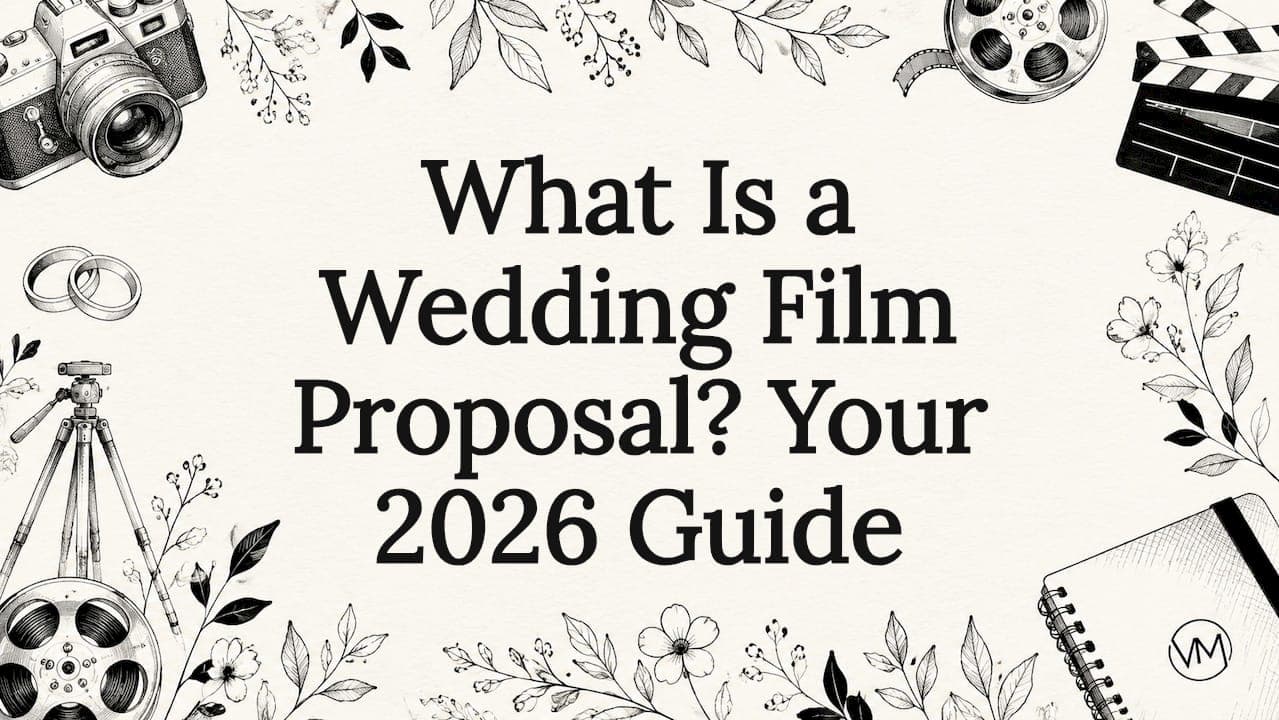 What Is a Wedding Film Proposal? Your 2026 Guide