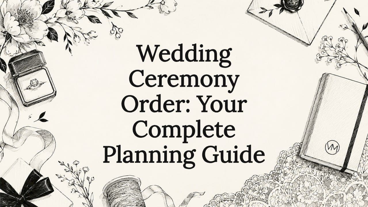 Wedding Ceremony Order: Your Complete Planning Guide