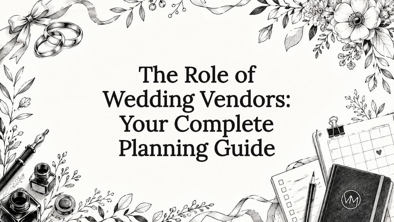 The Role of Wedding Vendors: Your Complete Planning Guide