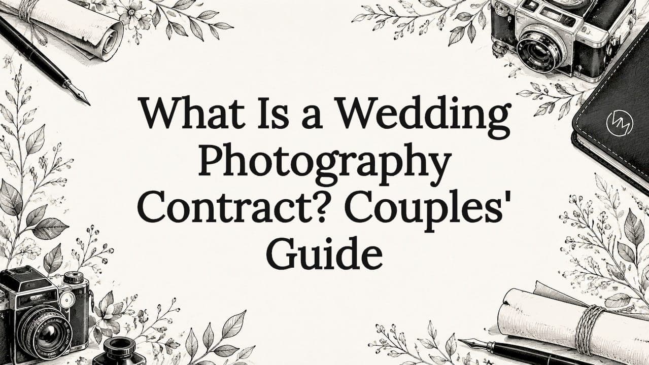 What Is a Wedding Photography Contract? Couples' Guide