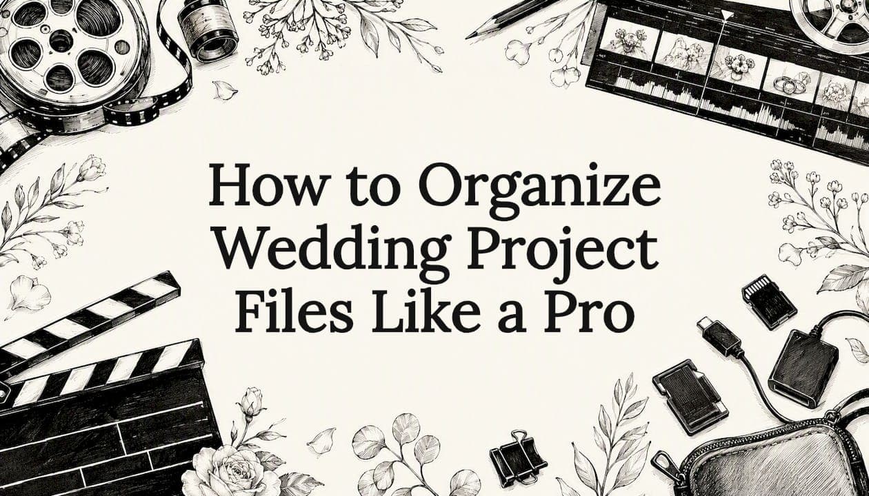 How to Organize Wedding Project Files Like a Pro