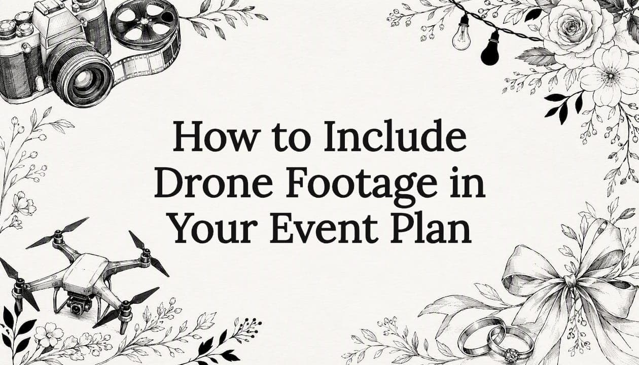 How to Include Drone Footage in Your Event Plan