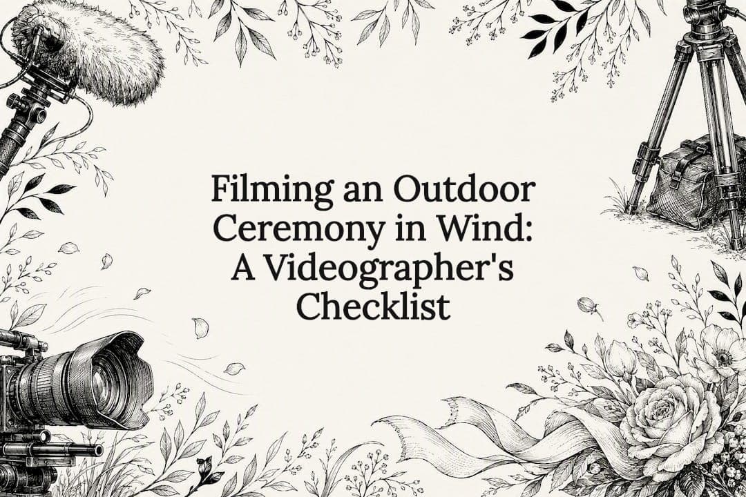 Filming an Outdoor Ceremony in Wind: A Videographer's Checklist