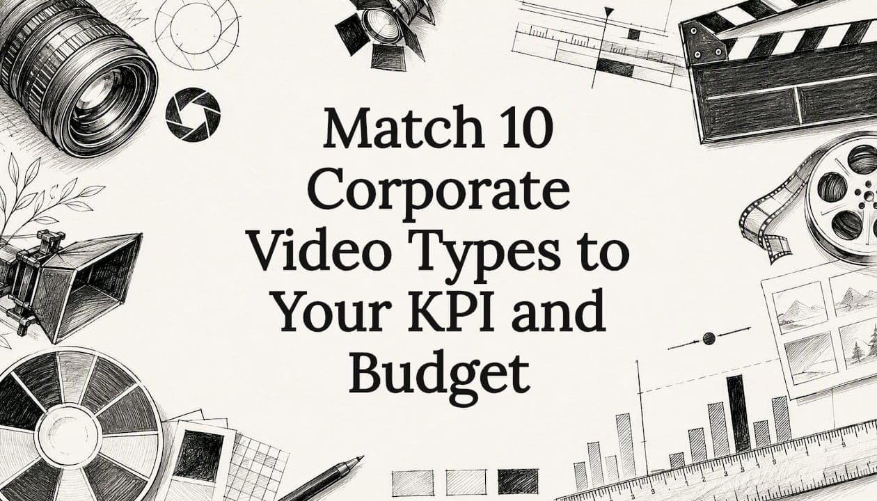 Match 10 Corporate Video Types to Your KPI and Budget